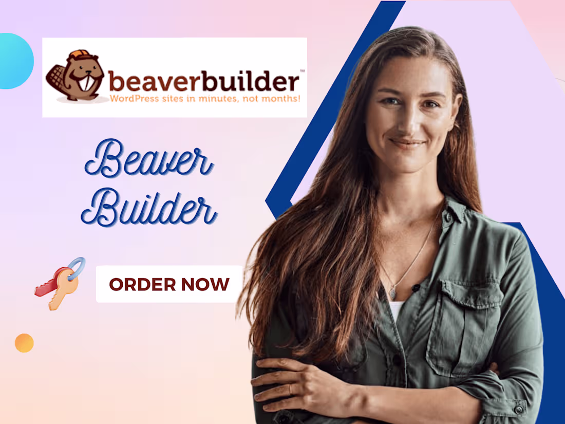Cover image for I will build customized wordpress website with beaver builder 