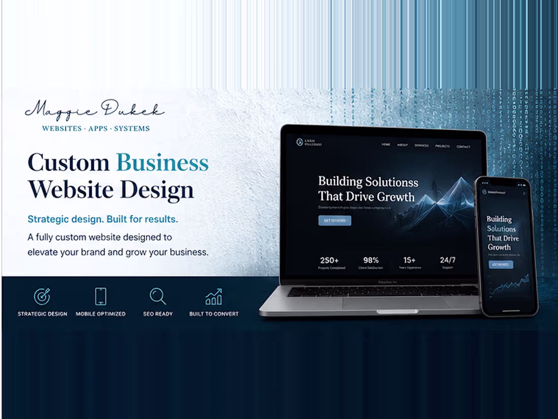 Cover image for Custom Business Website Design