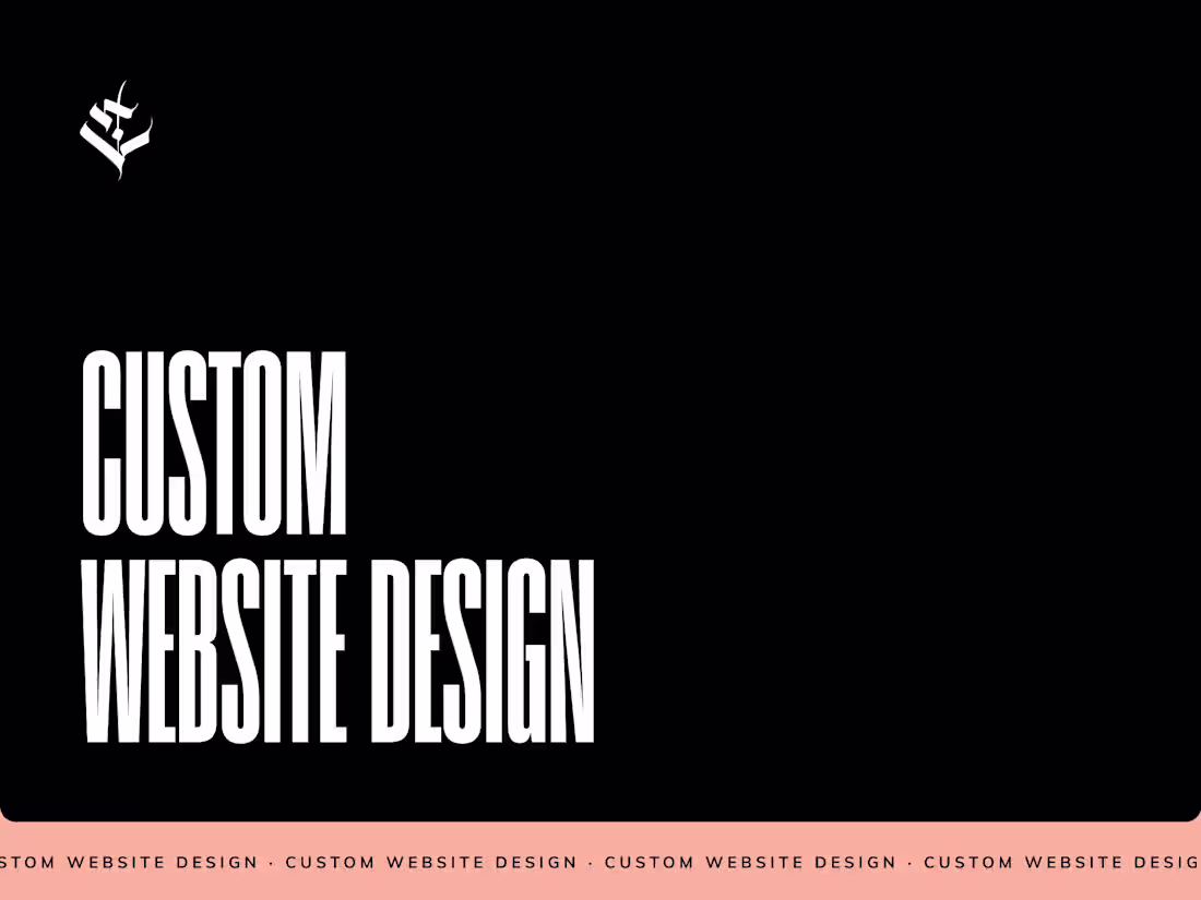 Cover image for Custom Website Design