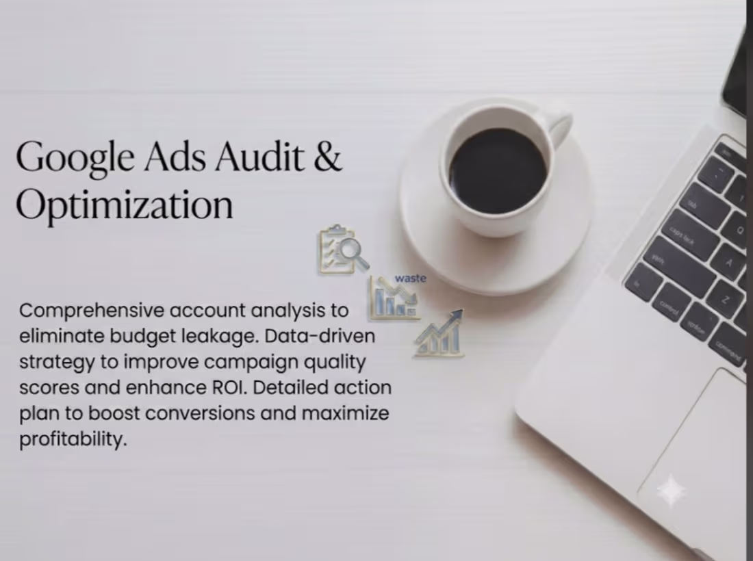 Cover image for Google Ads Audit & Optimization for Better ROI