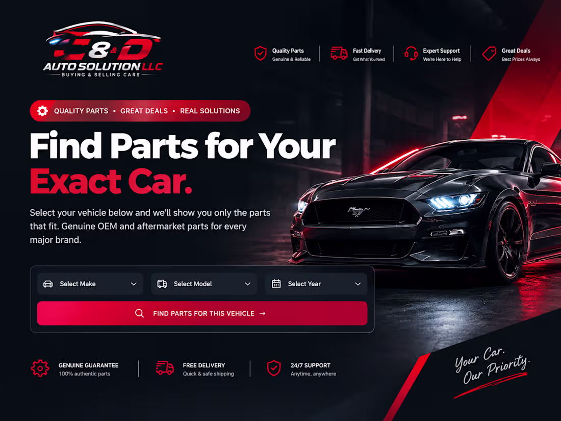 Cover image for Built a modern, responsive web