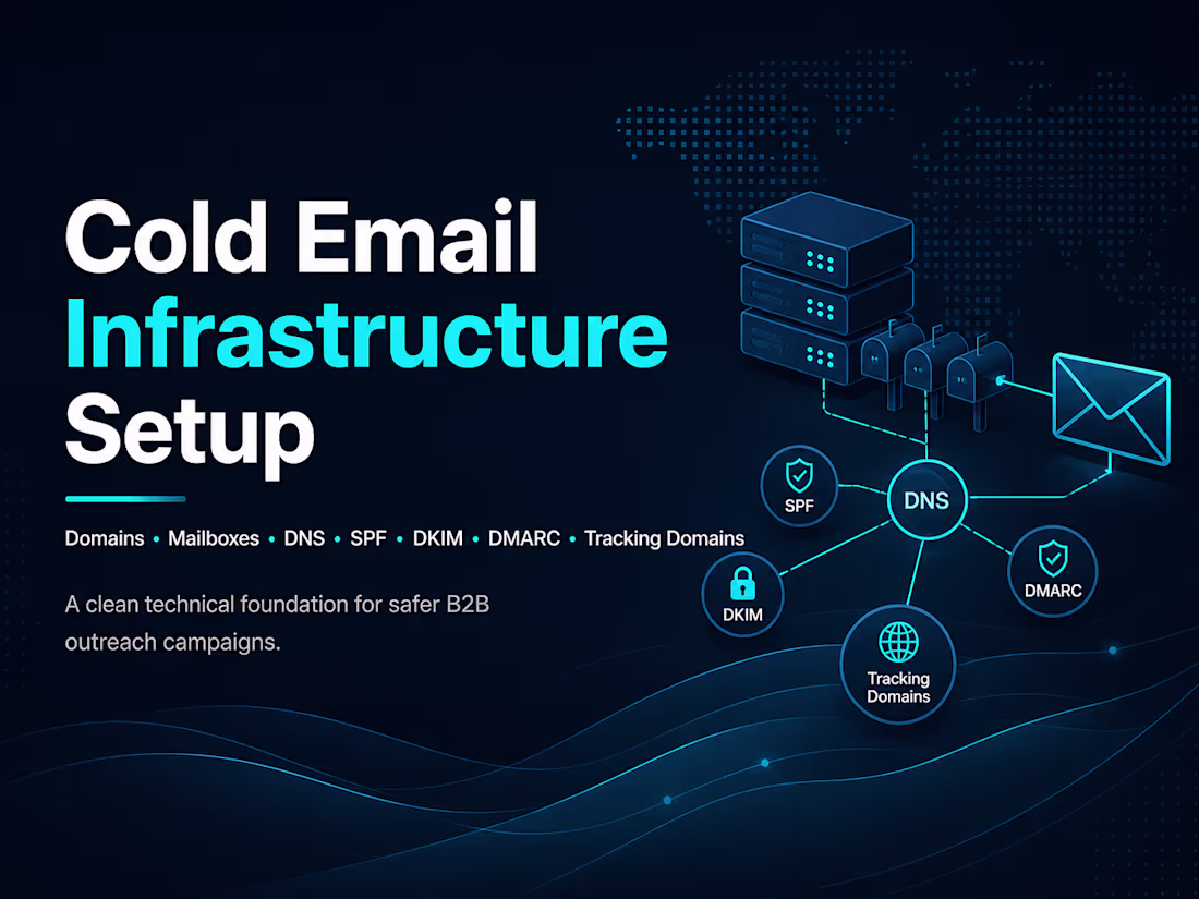 Cover image for Cold Email Infrastructure Setup for