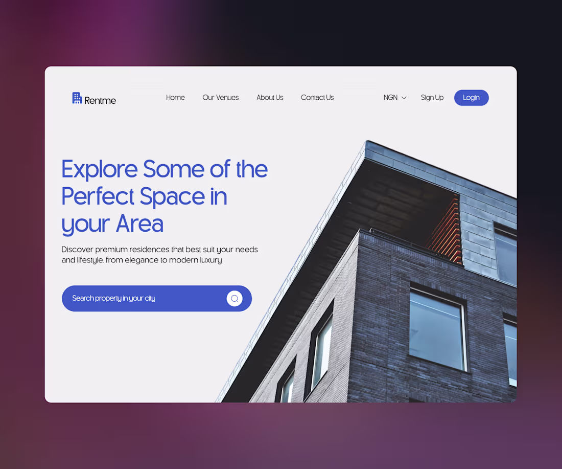 Cover image for RentMe is a comprehensive platform