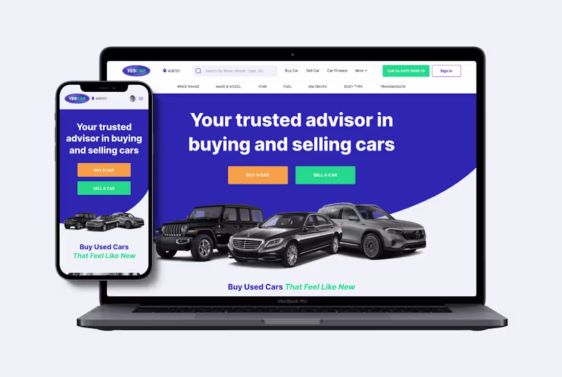 Cover image for Designed, Launched and Managed a C2C Car Marketplace