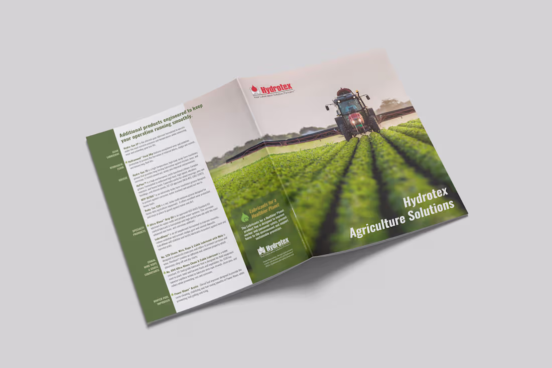 Cover image for Single Fold Brochure - Agriculture Industry