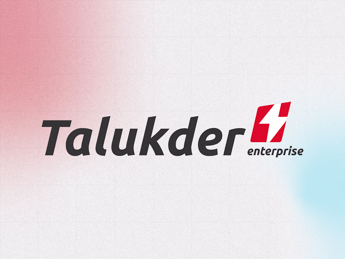 Cover image for Talukder Enterprise Branding Project