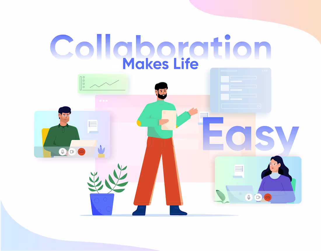 Cover image for Collaboration Makes Life Easy