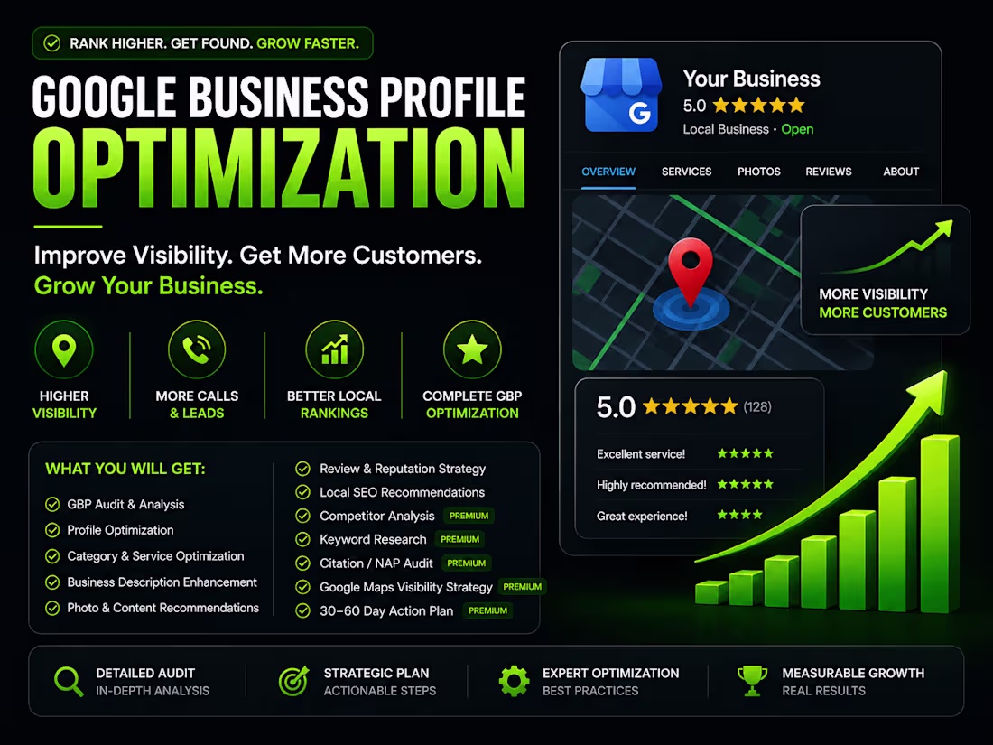 Cover image for Google Business Profile & Local SEO Specialist
