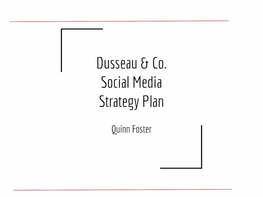 Cover image for Social Media and Brand Strategist 