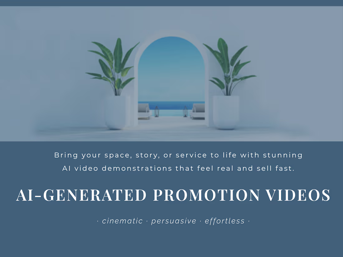 Cover image for AI-Generated Promotion Videos
