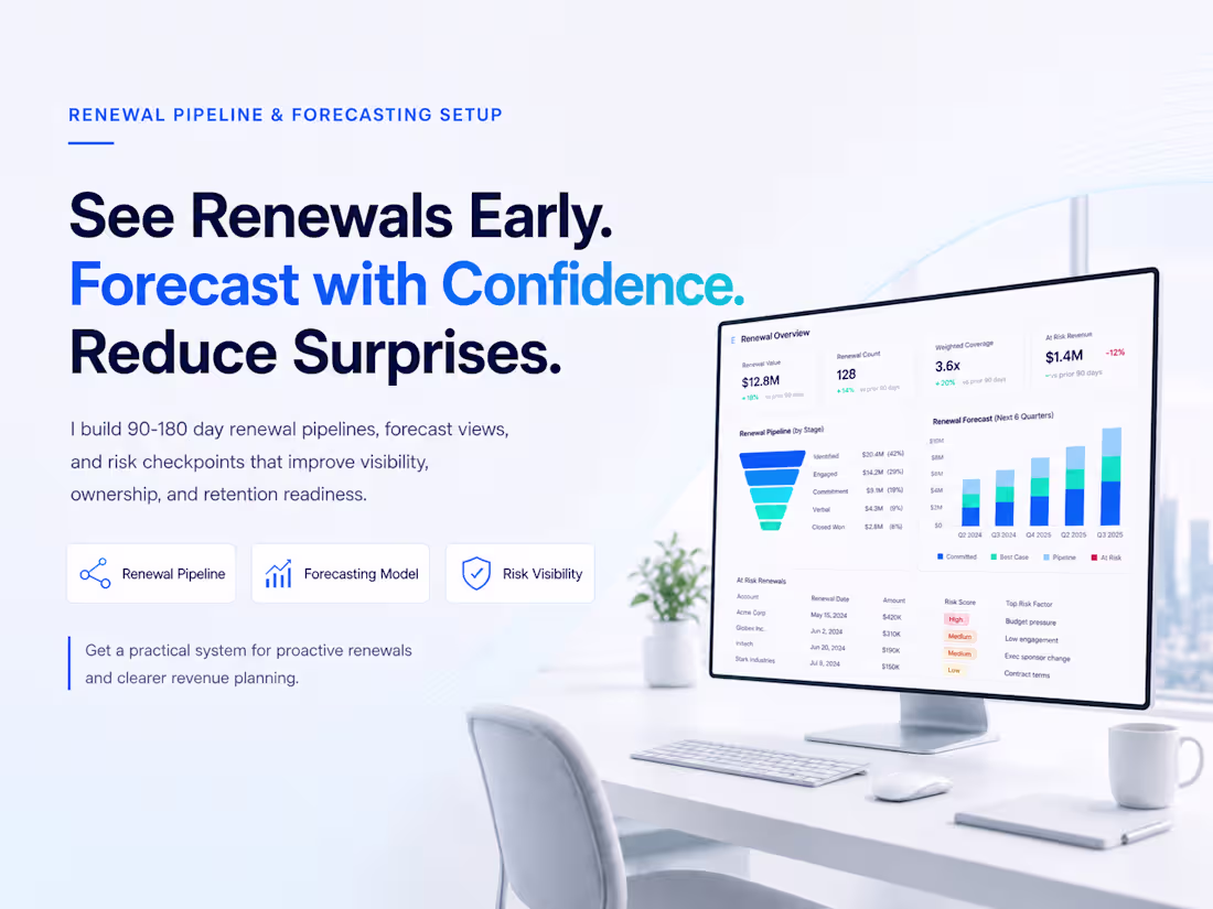 Cover image for Renewal Pipeline & Forecasting Setup