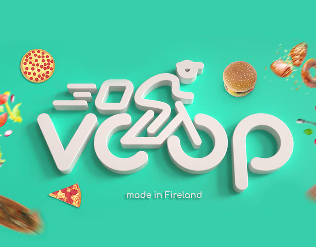 Cover image for "Voop" food delivery | Social media :: Behance