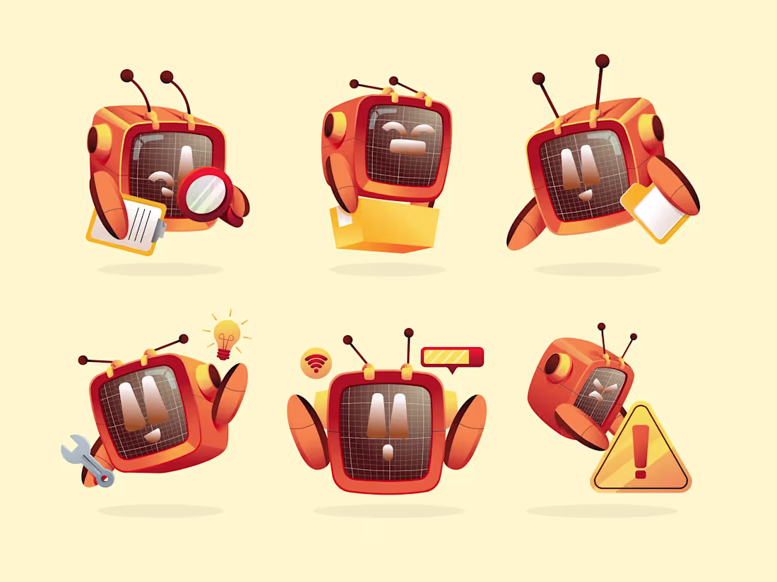 Cover image for Smart Bot Character Mascot - Illustration