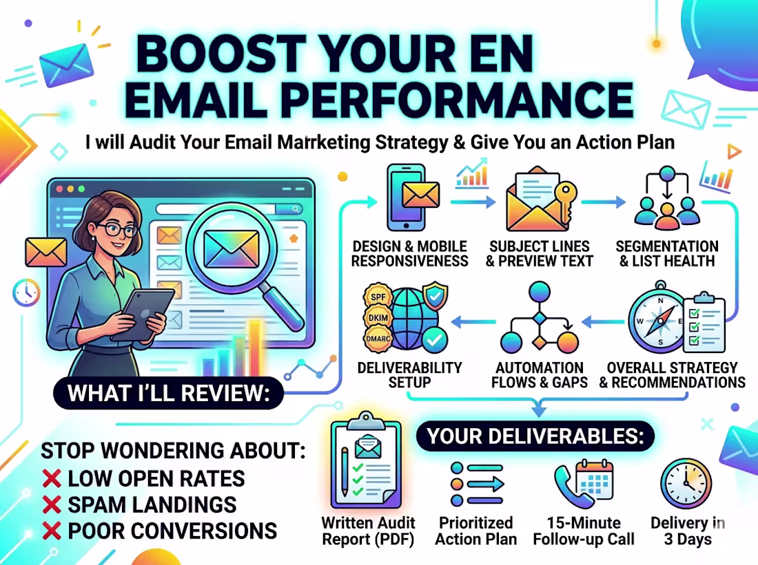 Cover image for Email Marketing Audit