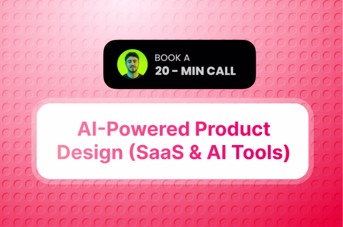 Cover image for AI-Powered Product Design (SaaS & AI Tools)