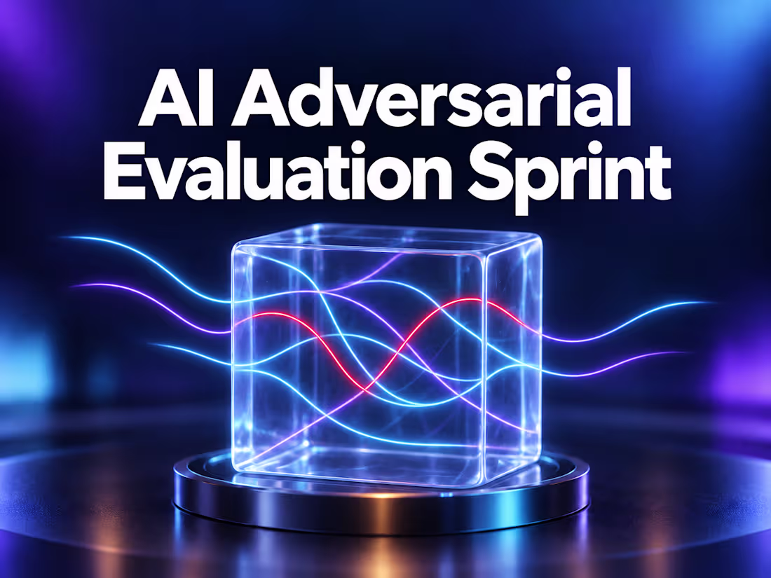 Cover image for AI Adversarial Evaluation Sprint