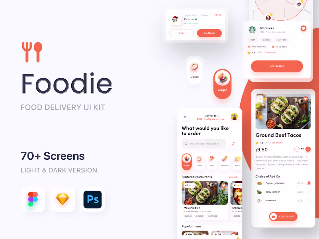 Cover image for Food delivery app