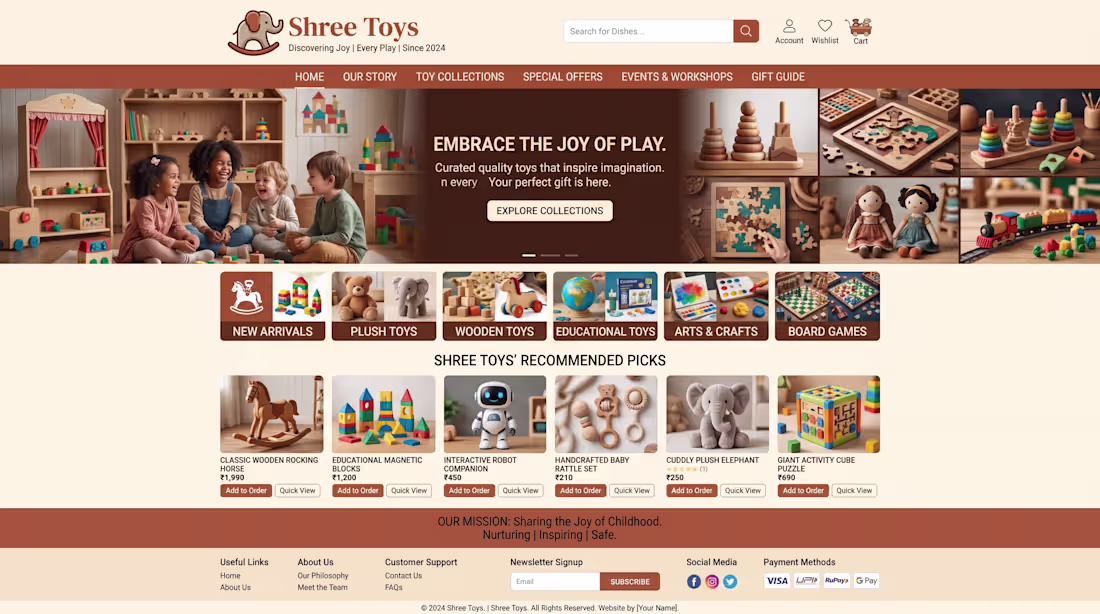 Cover image for :Website Landing page