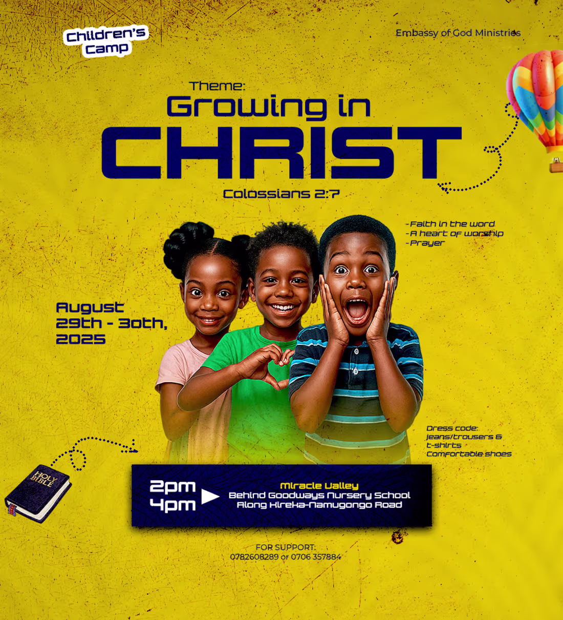 Cover image for Children's Conference/ Camp flyer