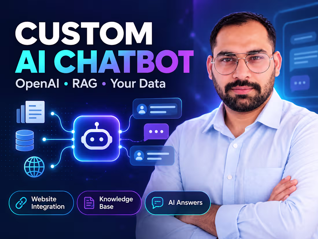 Cover image for AI chatbot for website