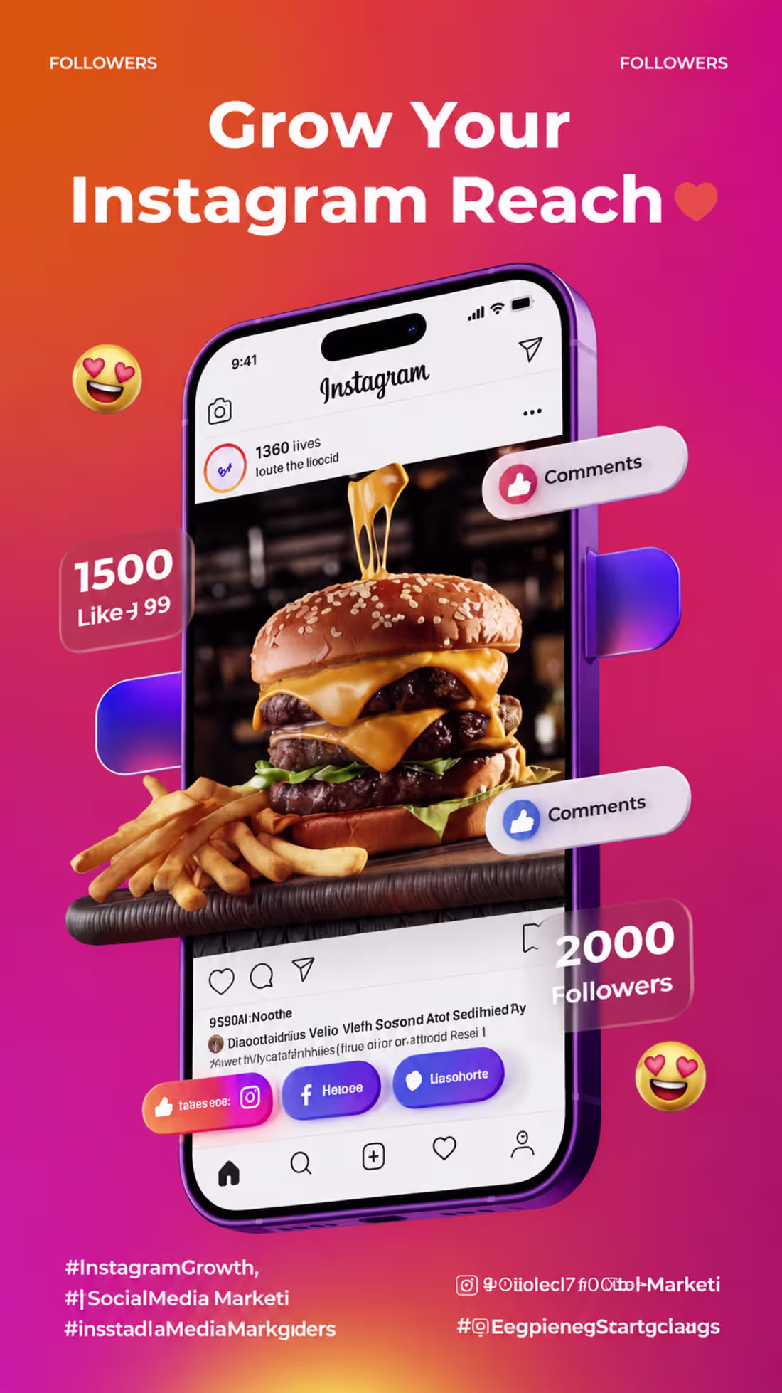 Cover image for A bold and modern Instagram
