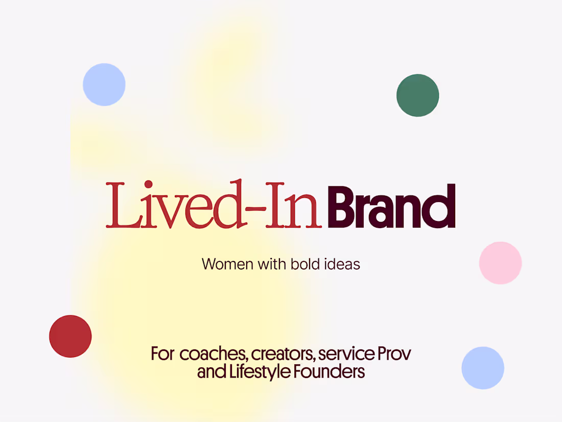 Cover image for The Lived-in Brand (Best Seller)