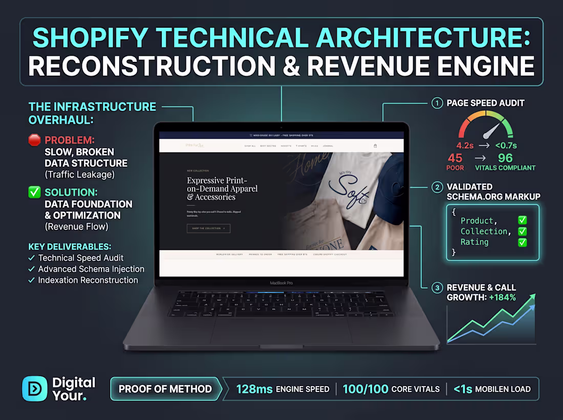 Cover image for Shopify Technical Architecture & Schema Reconstruction