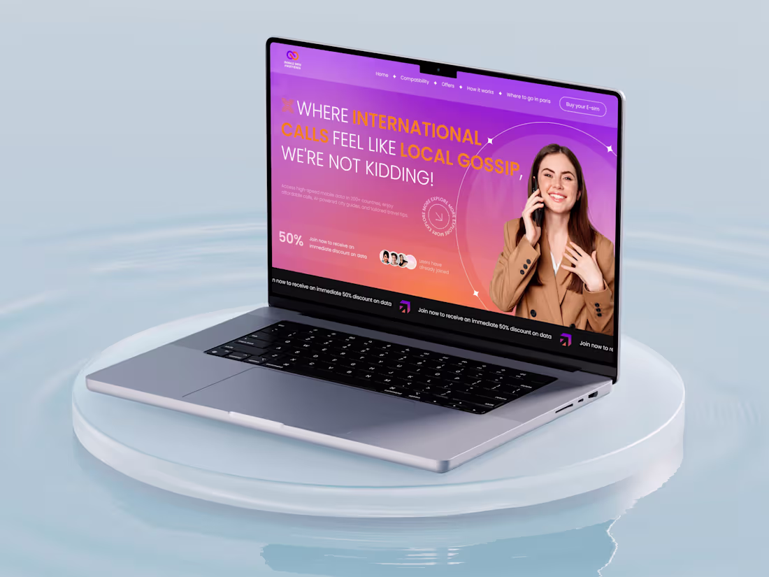 Cover image for E-SIM Service for Olympic Games Website