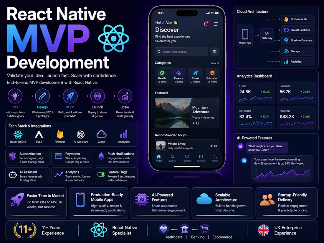 Cover image for React Native MVP Development