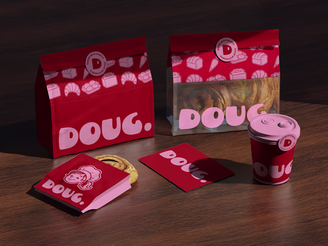 Cover image for DOUG. is a playful bakery
