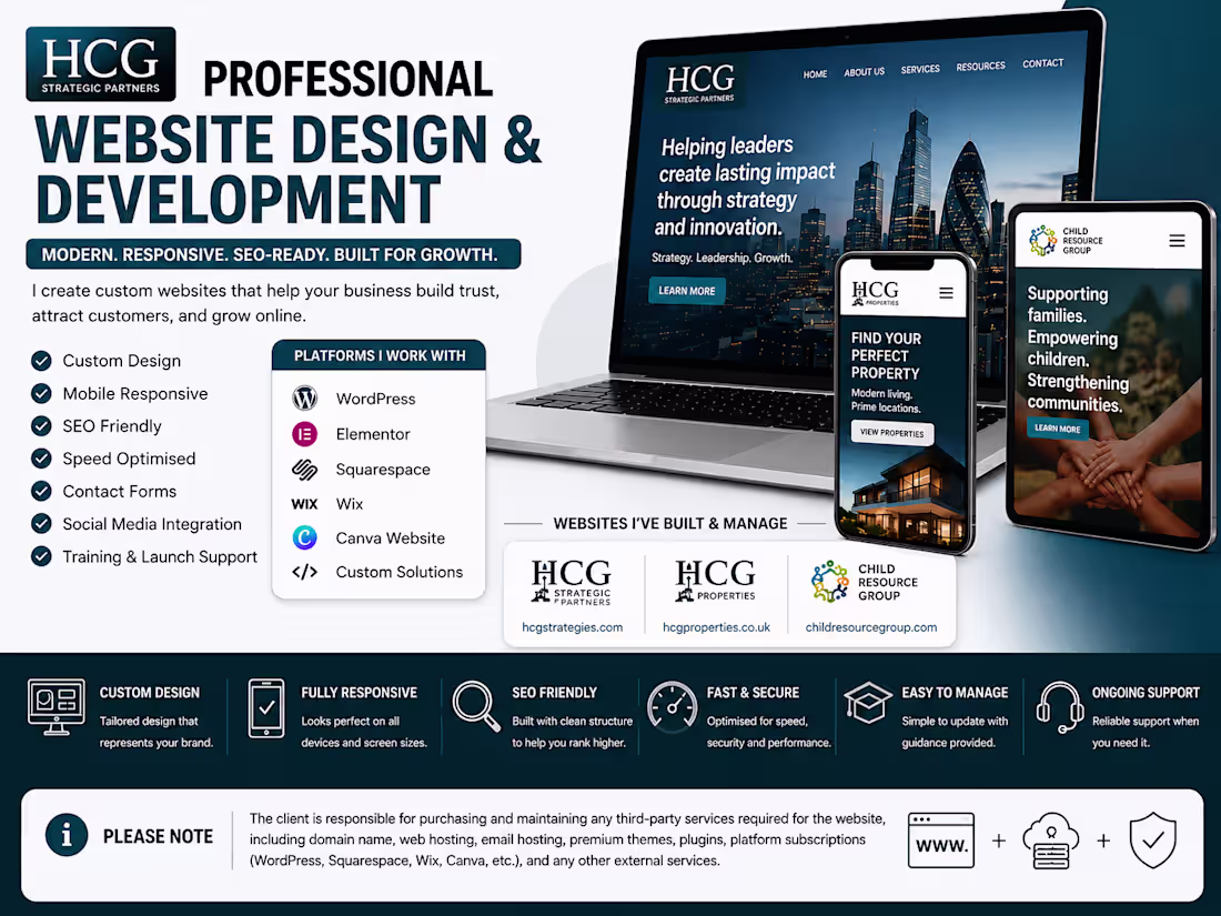 Cover image for Professional Website Design & WordPress Development