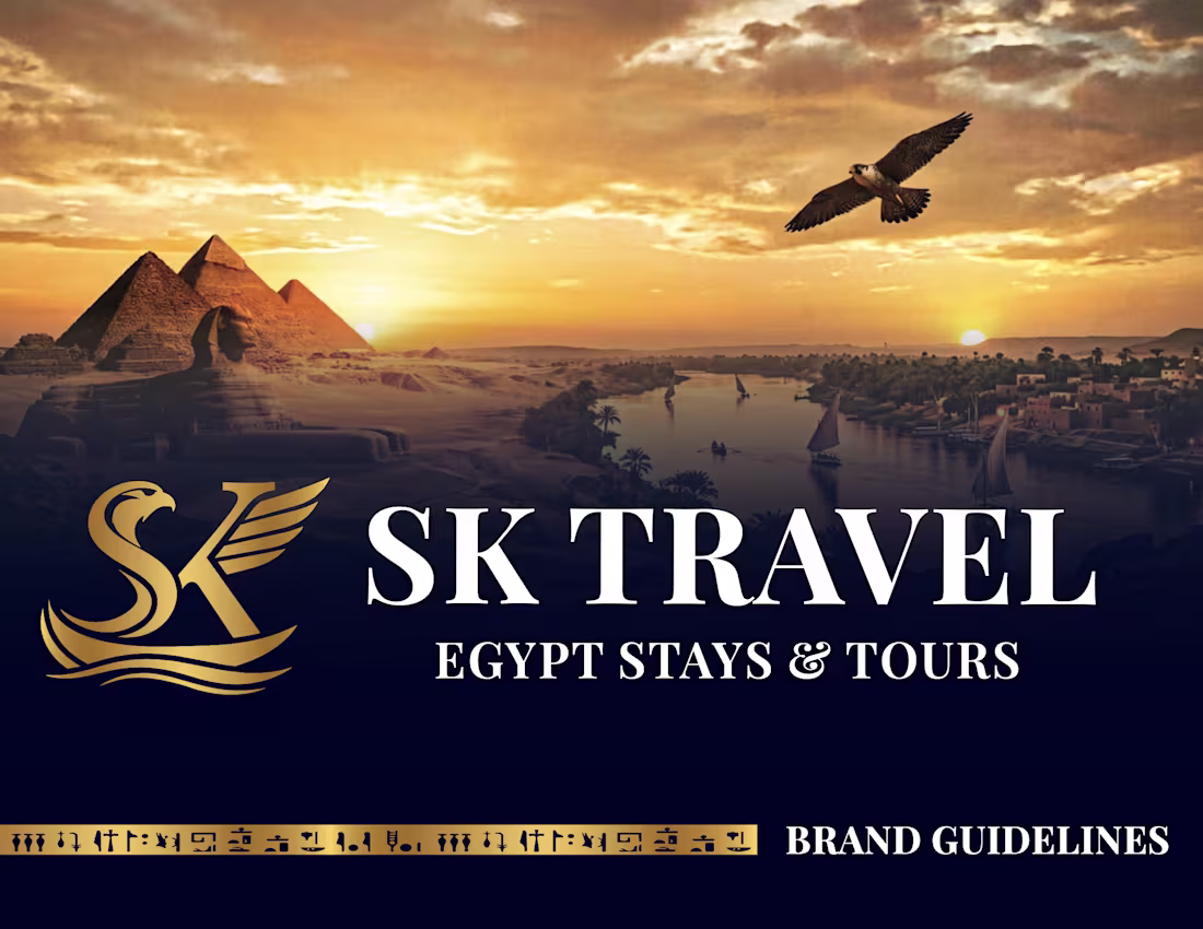 Cover image for SK Travel — Brand Identity for a Modern Travel Company