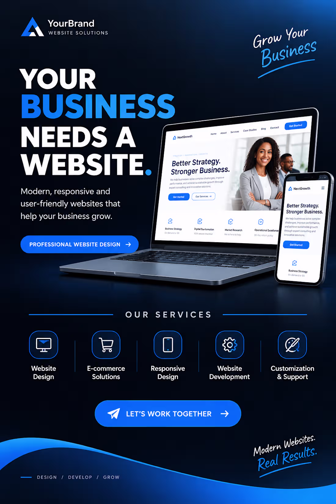 Cover image for Professional Website Design, Redesign & Development
