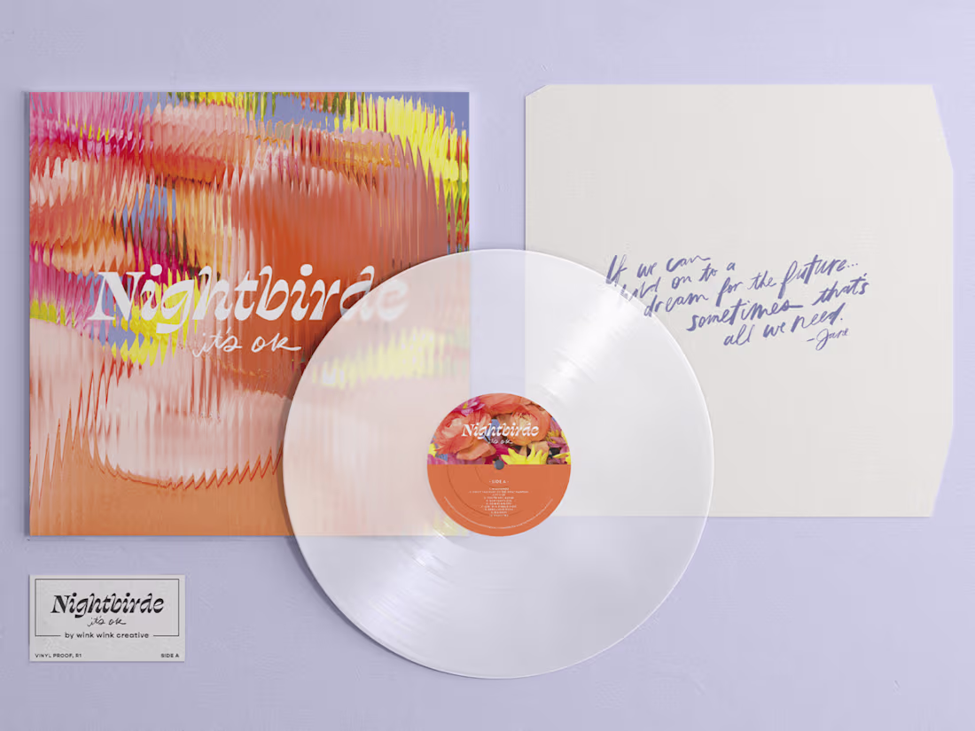 Cover image for Holistic CD + Vinyl Packaging + Merch Line for Pop Music Star