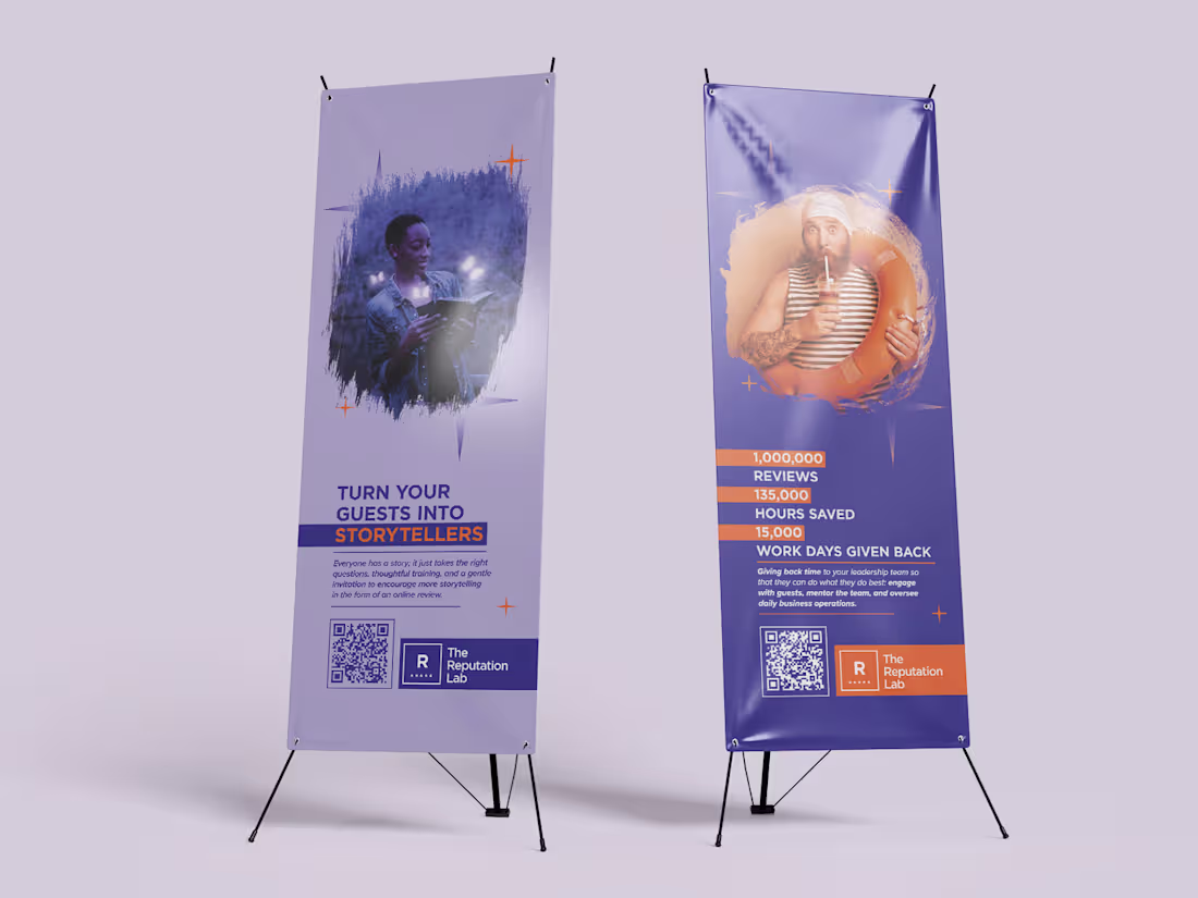 Cover image for The Reputation Lab: Pop Up Banner