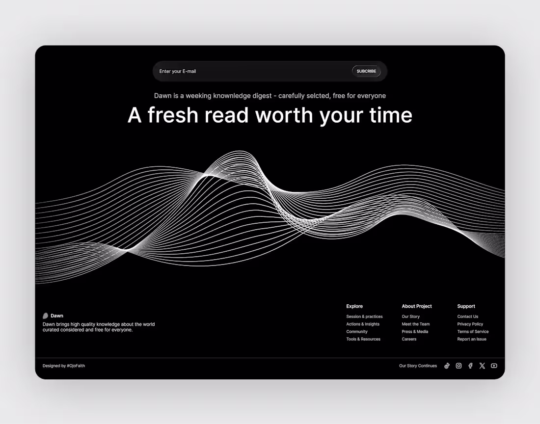 Cover image for what vibe does this footer