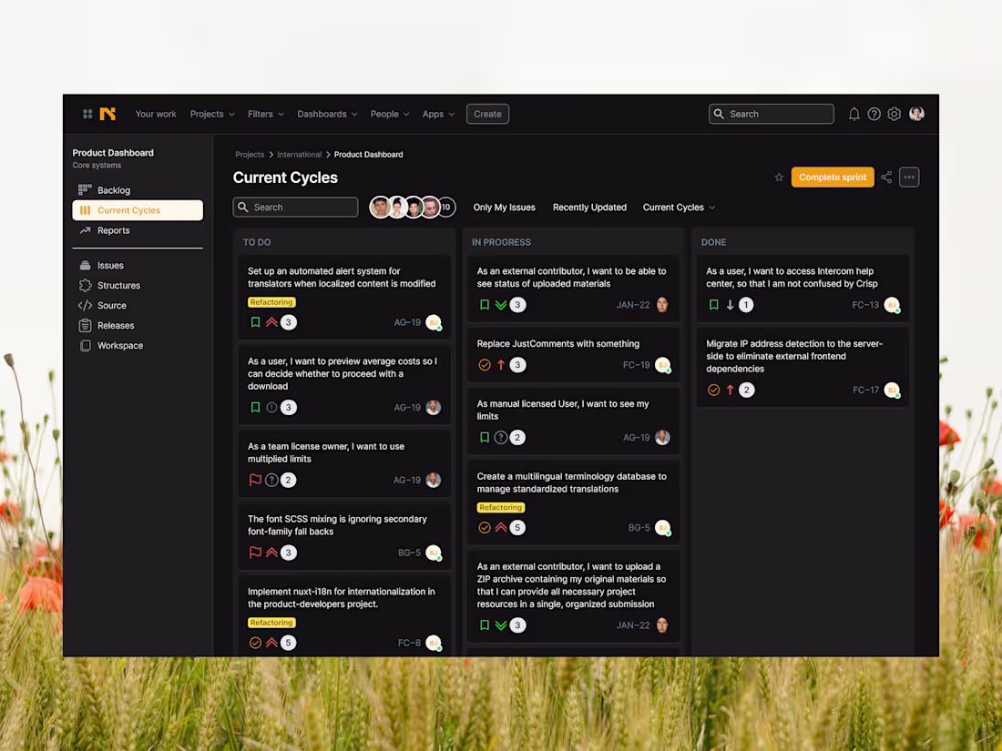 Cover image for Dark UI, high signal. The