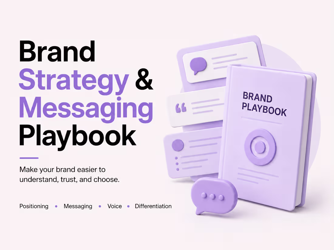 Cover image for Brand Positioning & Messaging Playbook