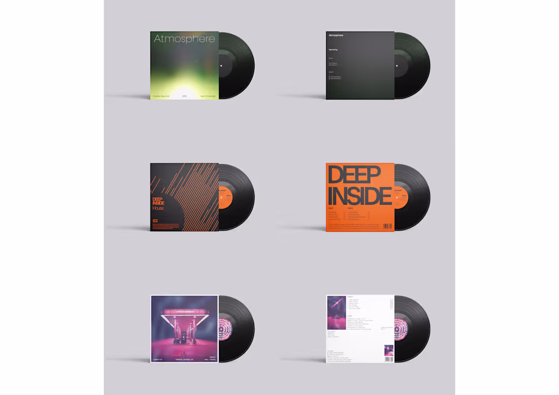 Cover image for A collection of vinyl sleeve