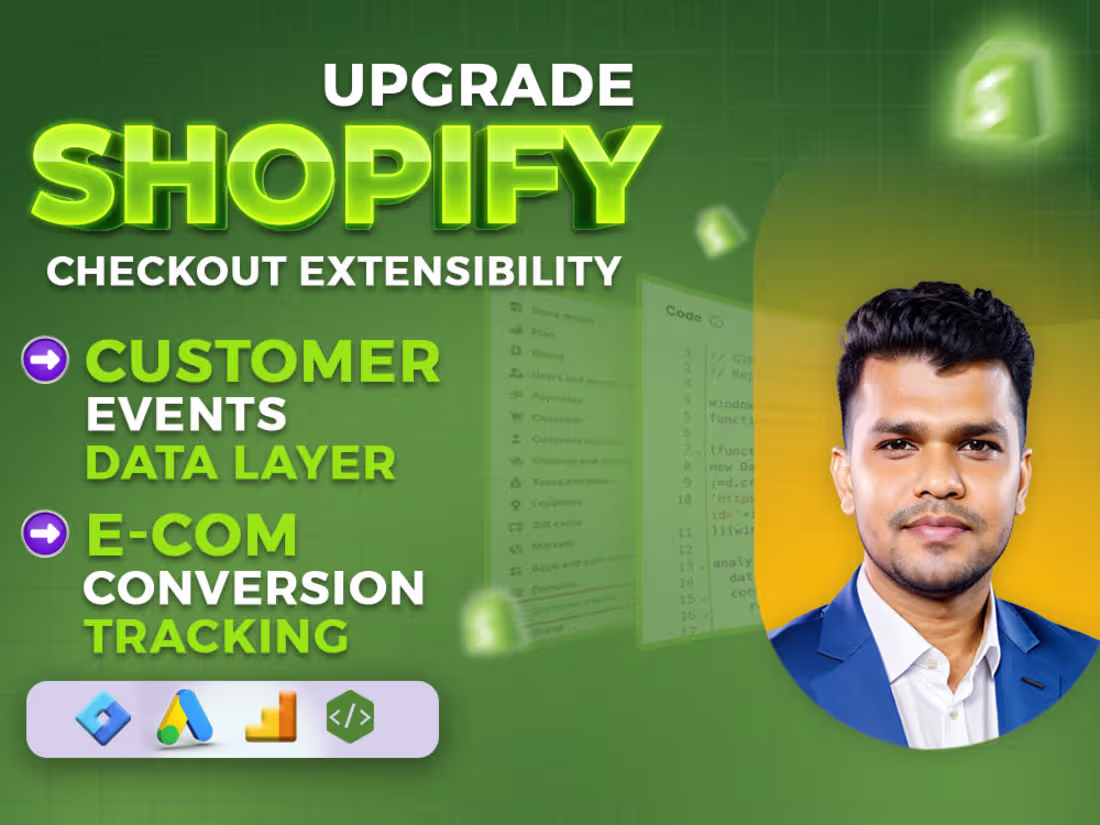 Cover image for Shopify Checkout Extensibility & Conversion Tracking via GTM