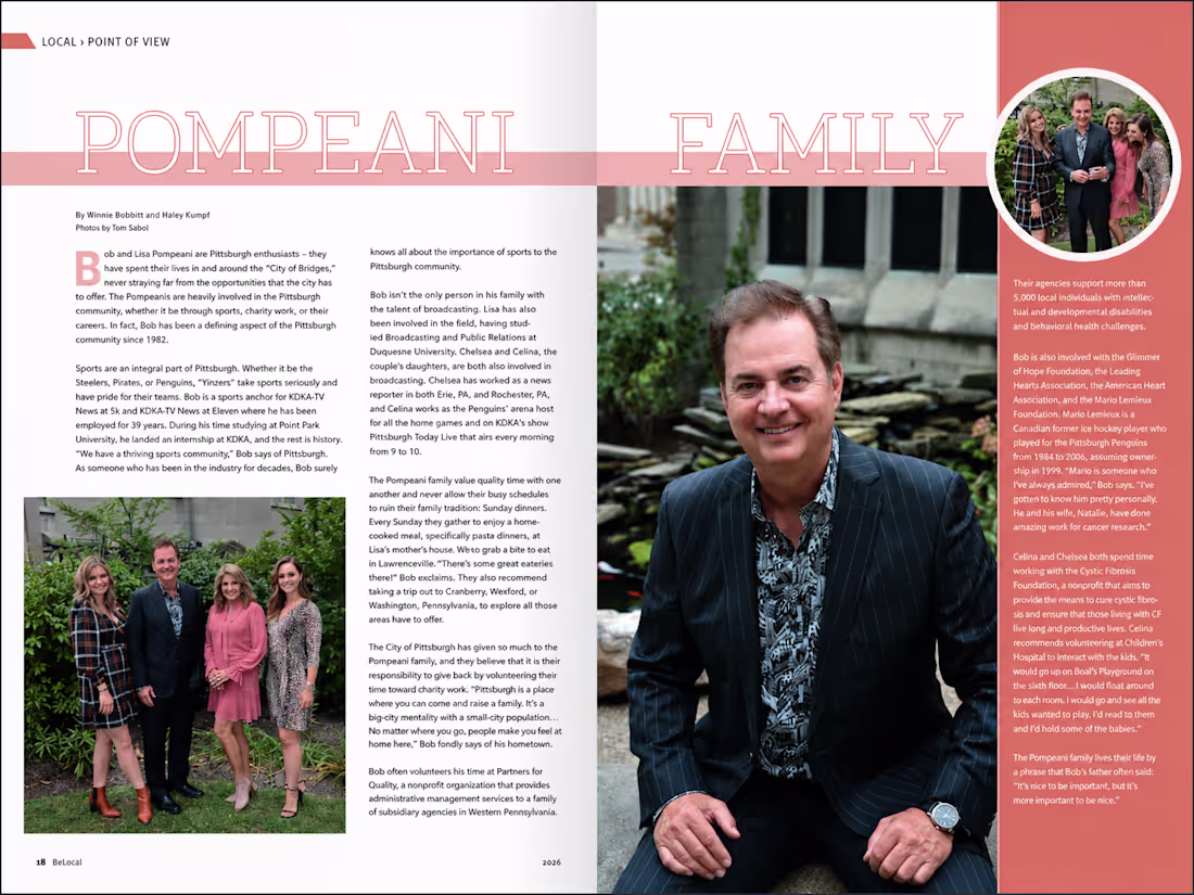 Cover image for Published editorial feature for BeLocal
