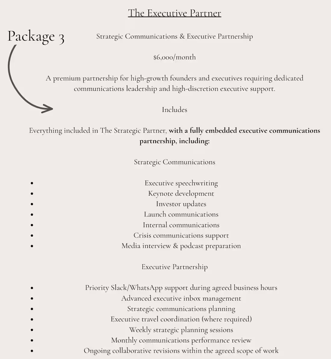 Cover image for The Executive Partner