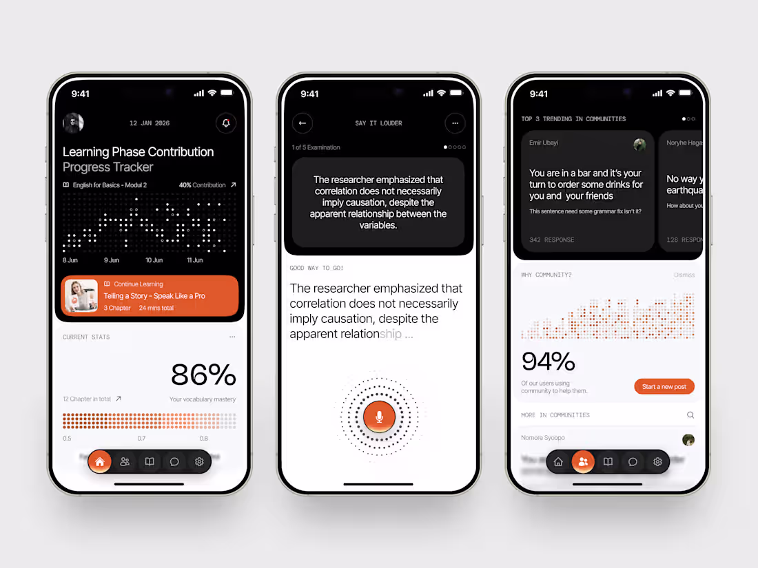 Cover image for Dolern - AI Language Learning Mobile App
