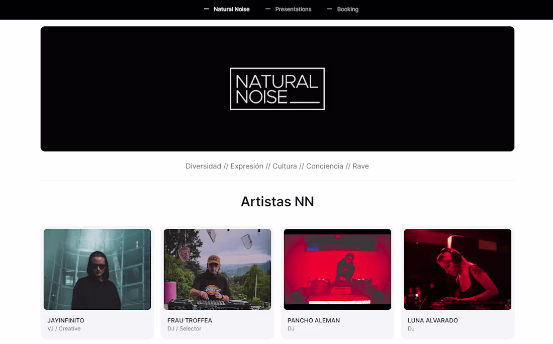 Cover image for Natura Noise PressKit