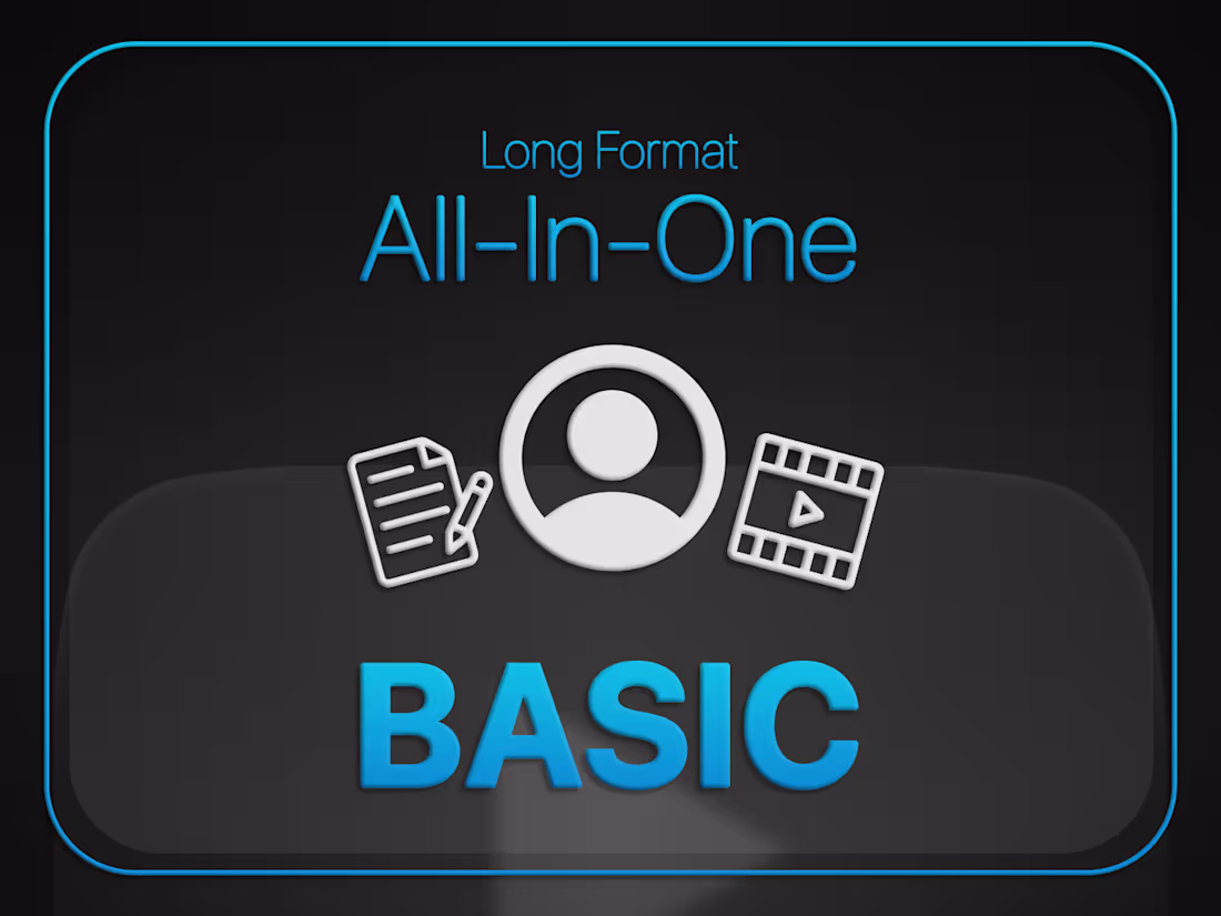 Cover image for Long Format - All-In-One - Basic