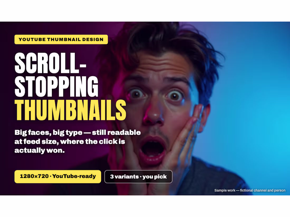 Cover image for Scroll-stopping YouTube thumbnails with AI precision