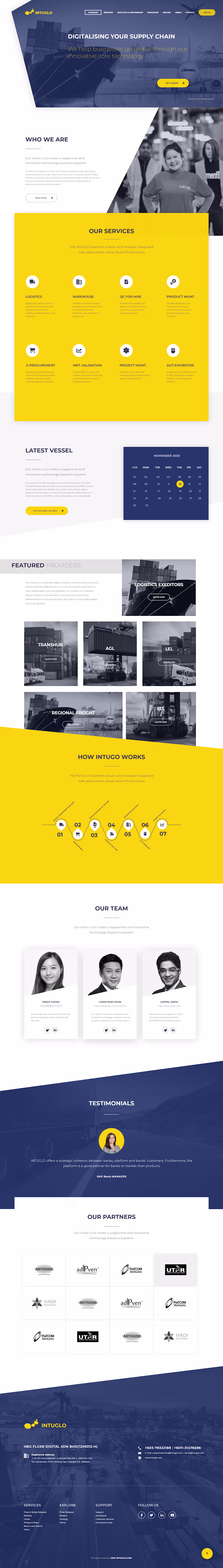Cover image for intuglo webpage