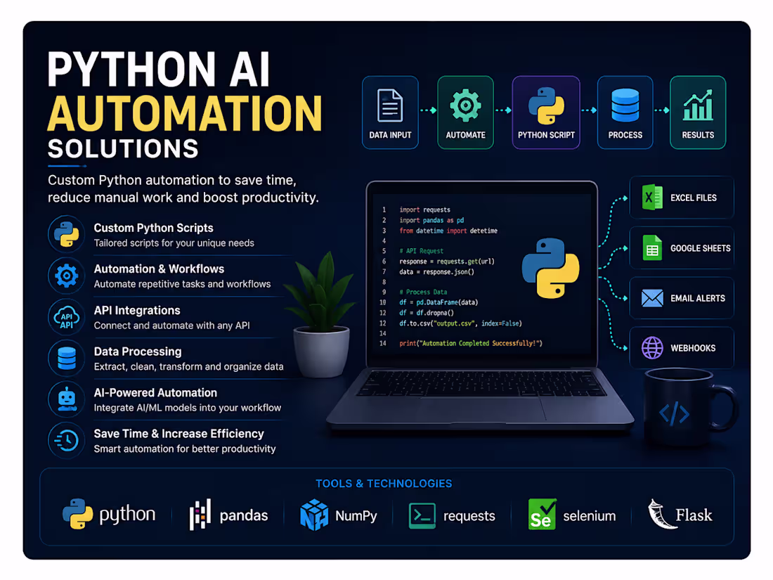 Cover image for Build Python AI Automation Solutions
