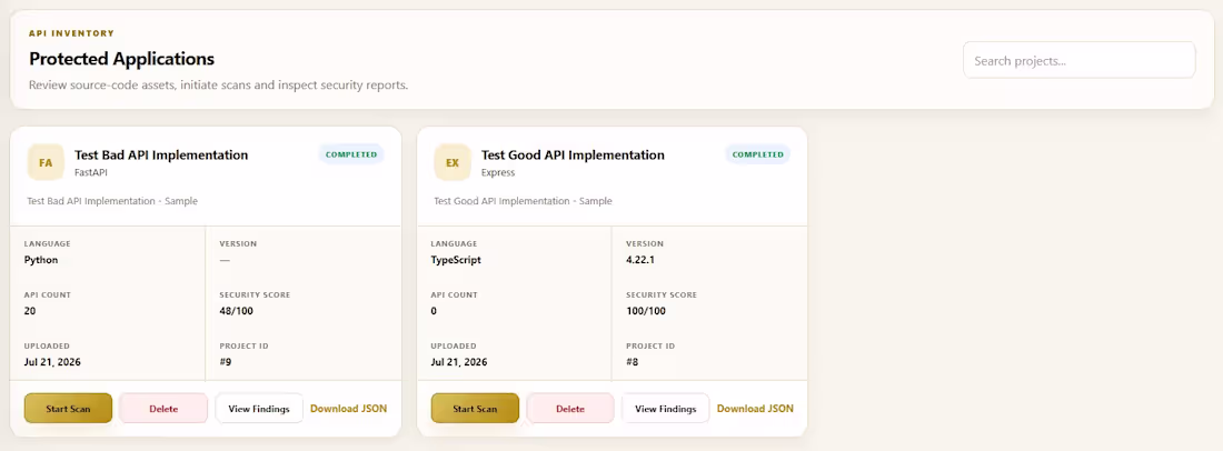 Cover image for API Sentry – API Security