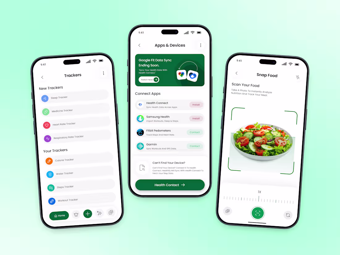 Cover image for Smart Health & Wellness Mobile